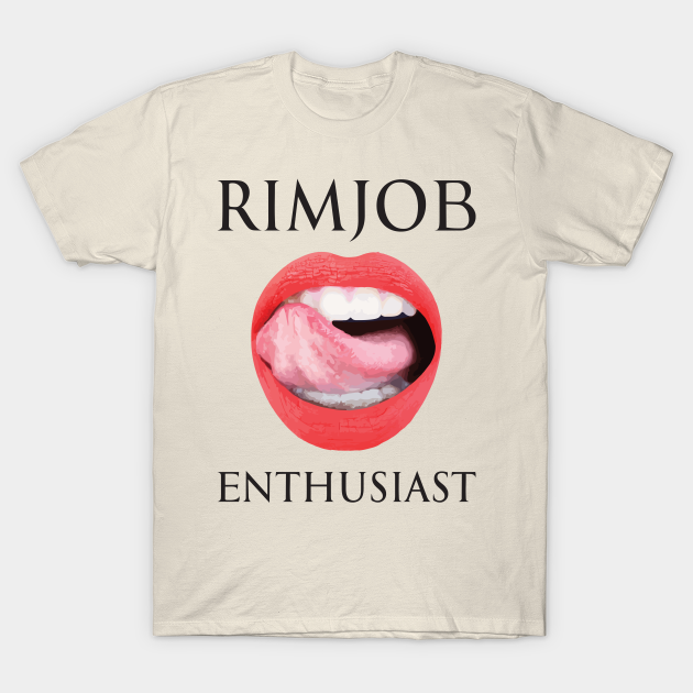 Rimjob Merch 2 Rimjob Enthusiast Sexy Mouth Lip Black Sfw